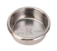 Tissting 58mm Portafilter Basket 2.28 Inches/5.8cm 304 Stainless Steel Coffee Filter Accessory - Replacement Basket for Espresso Machines Compatible with Home Cafe Bars and Coffee (18G)