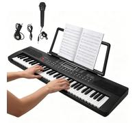 Tissting 61 Key Keyboard Piano Electric Keyboard 100 Instrument Voices