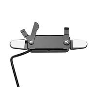 Tissting Acoustic Guitar Pickup, Clip on Guitar Pick Up Transducer with 2.9 Meter Cable, 1/4 Inch Connector for Acoustic Steel String Guitar, Easy Install No Drill Pickup for Ampli