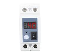 Tissting Adjustable Over Current Protector 1-40A Self Resetting Circuit Breaker 110-300VAC - Over Current Limiter for Home Appliances Industrial Equipment 40A 40-70Hz 35mm DIN Rail