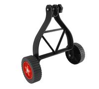 Tissting Adjustable Support Wheels for Cordless Grass Trimmer, Auxiliary Wheel with Shock Absorption and Universal Fit Lightweight Durable Design for Lawn Mowers Landscaping Garden