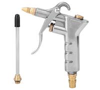 Tissting Air Blow Gun, Aluminium Alloy Compressed Air Duster Blower with 11.5cm Extension Nozzle for Car Cleaning, Furniture and Workshop Accessories