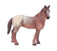Tissting Appaloosa Horse Model Children PVC Simulated Vivid Horse Plastic Horse Playset for Boys and Girls Educational Learning Toy for Horse Club Cake Topper Party Decoration