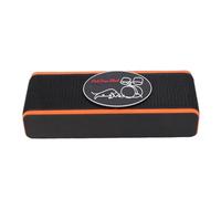 Tissting Bass Drum Rug Anchor Orange 9.8x3.8x2in - Non Slip Rubber Stopper Mat for Drum Set Carpet Secures Kick Pedal Prevents Sliding During Performance Accessory