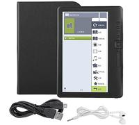 Tissting BK7019 7inch Portable Ebook Reader, Colorful Screen Supports Memory Card Faster Page Turns for School Travel (8G memory)
