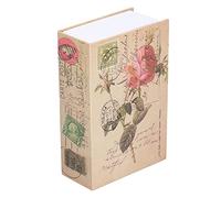 Tissting Book Safe with Combination Lock, Rose Model Hidden Safe Lock Box, Book Safe Storage Box, Dictionary Secret Safe Can, Portable Cash Jewelry Secret Safe for Storing Money Cash Passport Jewelry