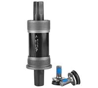 Tissting Bottom Bracket, Square Tapered Spindle Crank BSA 68mm Steel Shell Integrated System Power Output, for Bicycle Parts Installation Replacement (68X124.5L)