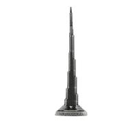 Tissting Burj Khalifa Tower, Miniature European Dubai Tower Model, Tower Model Tour Souvenirs Gift Landmark Figurine Home Decor for Office Book Shelf Table Desk Top Centerpieces (22cm/8.66in)