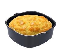 Tissting Cake Barrel Air Fryer 7 Inch Square Iron Cake Baking Pan Kitchen Cooking Cake Tin for HD9925 HD9860 HD9905 01 Fryer