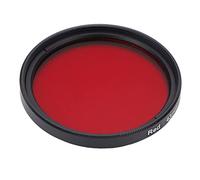 Tissting Camera Lens Optical Glass Red Filter, Red Filter Enhances Red Tones for Sunset and Desert Photography Aluminum Alloy Frame 40.5mm 43mm 46mm 49mm (43mm)