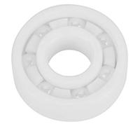 Tissting Ceramic Ball Bearing, High Precision ZrO2 Full Ceramic Bearing 10x26x8mm with PTFE Material for Machinery Manufacturing and Equipment Maintenance