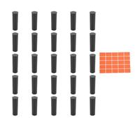 Tissting Coin Storage Tubes for US Cents, 25 Pieces Plastic Containers with Lids for Coin Collecting and Organizing, 40 Coins Capacity ABS Material Holder for Collector or Casual U (Fit 5 Cents)