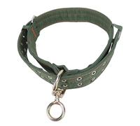 Tissting Cow Collar with 2 Rows Metal Buckle, Nylon Thickened Heavy Duty Cow Neck Strap for Farm Animals Horse Goat Dog Neck Circumference 76 to 114cm or 84 to 136cm (Medium Size)