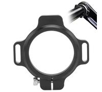 Tissting Crank Preloader 28.99mm Spindle Aluminium Alloy Bike Crank Chainring Adjuster with Thread Ring and Adjuster, Cycling Bracket Preload Adjuster for SRAM DUB(Black)