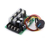 Tissting DC10-55V 40A Brush Motor Speed Controller, Adjustable Governor Board with Overload Protection for DC Motor Speed Regulation Control