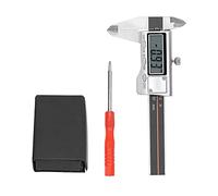Tissting Digital Vernier Caliper 0-50mm, Portable Mini Stainless Steel Measurement Gauge Tool for Industrial Mechanical Machining