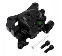 Tissting Electric Scooter Aluminum Alloy Disc Brake Right Side Mechanical Replacement Parts 10inch for Scooter Enthusiasts (Black)