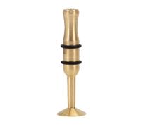 Tissting Embouchure Trainer Metal Mouthpiece Strength Builder For Brass Woodwind Instruments - Professional Trumpet Trombone Saxophone Clarinet Lip Muscle Endurance Practice Tool W