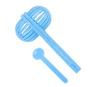 Tissting Felting Wool Ball Maker Kit, Plastic Bead Shaker Tool with Wool Roving, DIY Craft Needle Felting Supplies for Handmade Embroidery, Spinning Fibre Art, Beginners & Home Makers