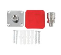 Tissting Foam Cannon Holder Aluminum Alloy Wall Mount with Quick Connect - Space Saving Storage Rack for Pressure Washer Accessories Organize Nozzles and Tools in Garage Or Worksho