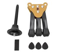 Tissting Foldable Flute Clarinet Stand with Tripod Base, Portable Holder for Woodwind Instruments with Anti-Scratch Rubber Pads, for Musicians and Students