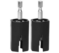 Tissting Guitar Drill Plug, 6mm Hex Size, String Winder and Tuning Tool, Ideal for Guitar, Banjo, and Mandolin Repair, Includes Two Plugs, Compact and Lightweight Design