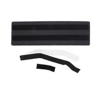 Tissting Guitar Effects Pedal Board Black EVA Material Holds 5 Single Pedals - Non Slip Design Compact Lightweight for Musicians Live Performance with Loop Fasteners