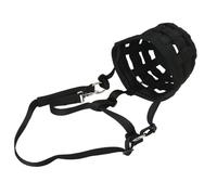 Tissting Horse Muzzles Black Horse Grazing Muzzle with Adjustable Straps, and Buckles, Horse Muzzle Supports Grazing Behavior