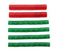 Tissting Hotel Game Replacement Pieces, Plastic Houses and Hotels Set 40 Pieces Premium Plastic for Board Game Accessories, Monopoly Replacement Parts