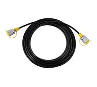 Tissting Hydraulic Test Hose, 64MPa Pressure 5.0M/16.4FT M16 Female Connection Liquid Black for Industrial Hydraulic Systems Testing