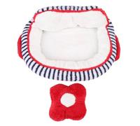 Tissting Indoor Cat Bed Warm Soft Washable Plush Pet Bed for Cats and Dogs - Cozy Winter Bed with Enhanced Comfort Sofa Design 50x40cm/20x16in for Home Decor (M)