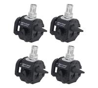 Tissting Insulation Piercing Connector, 1KV No-Strip Cable Clamp with Tin-Plated Copper Contacts for Main and Branch Electrical Connections Sealed Insulation JJC-3 5Pcs for Garden and Street Lighting