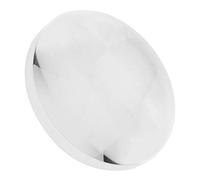 Tissting K9 Optical Glass Double Convex Lens, 100mm Focal Length Crystal Clear Magnifying Lens for Physics Experiments and DIY Projects 30mm Diameter 2.5X Magnification