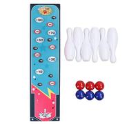 Tissting Kids Board Games Interactive Educational Tabletop Curling Strategy Game, Fun Family Games for Kids and Adults Indoor Tabletop Activity Set (Bowling Ball)