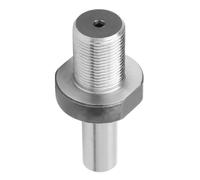 Tissting Lathe Chuck Connecting Rod, M14x1 Stainless Steel Threaded Adapter for Mini Lathe Machine CNC Drill Chuck Mounting, Compatible with K01 K02 Models for Workshop Enthusiasts