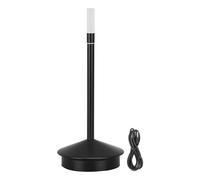 Tissting LED Table Lamp with Touch Sensor 2000mAh Battery Operated for Home Decor - Cordless Desk Lamp 20 cm/8 inches Warm Light Mood Lighting for Restaurants Patio and Modern Interior Styles