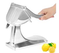 Tissting Manual Citrus Juicer, Ergonomic Hand Press Juicer with Aluminum Alloy Extractor for Oranges Lemons Limes, 23x9x23.5cm, Multi-Purpose Kitchen Accessory