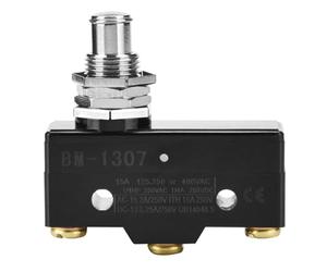 Tissting Micro Limit Switch Momentary Snap Action, 1PC Silver Contacts Electrical Component for Equipment Control Automatic Safety Protection (At BM-1307)