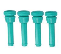 Tissting Milking Machine Liner, 4Pcs Green Silicone Teat Cup Liners for Cattle Cow Livestock Milking Equipment Tools