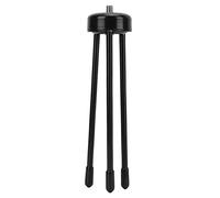 Tissting Mini Tabletop Tripod Stand, Stainless Steel Portable Desktop Tripod Holder with 1/4in Screw Interface for Selfie Stick, Mobile Phone, SLR Camera, Youtube Tiktok Video Reco