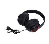 Tissting Over Ear Headphones Black - Foldable Memory Foam Ear Pads, Adjustable Headband, Universal 3.5mm Jack for Studio Recording, Mixing, Phone & Computer Use (Style 1)