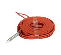 Tissting Pipe Heat Cable 15mm/0.59in Wide 1000mm/39.37in Long for Freeze Protection - Efficient Heating Tape for Water Pipes AC220V 75W Ideal for Air Conditioner Compressor and Motor