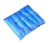 Tissting Plastic Arm Sleeves, 100Pcs Disposable Arm Protective Guard Covers Blue PE Material for Household Cleaning Kitchen Work
