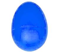 Tissting Plastic Egg Shaker for Music and Rhythm Activities , Lightweight Egg Shaker for Kids and Adults, for Home,Travel, and Kindergarten(3.5 x 2.5 inches / 8.9 x 6.4 cm) (Blue)