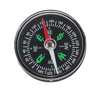 Tissting Professional Mini Button Compass, Outdoor Survival Camping Gear Portable Durable Plastic for Hiking Backpacking Adventure