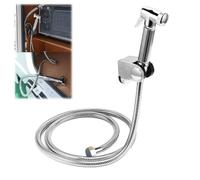 Tissting RV Shower Head, Water Saving Handheld Shower with 1.5m Hose High Pressure Copper Showerhead 4 Spray Modes G1/2 Thread for Bathroom Caravan Camper