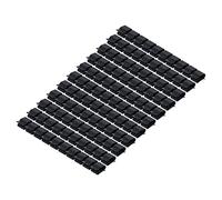 Tissting Solar Panel Cable Clip, 100Pcs PA66 Plastic Insulated PV Wire Fixing Management Tool for Solar Panel System Installation, Compatible with 6.0-6.50mm Cables, Easy to Instal