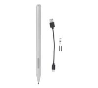 Tissting Stylus Pen, Tablet Stylu Compatible for Touch Screens, Magnetic Capacitive Stylus Pen Rechargeable Stylus Pen with Touch Screen Active Stylus Pen for iOS Touchscreens (Silver)