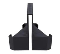 Tissting Tennis Net Camera Mount 4.9x4.9in Compact ABS Holder for Match Recording - Secure Phone and Action Camera Stand for Training Analysis, Fence Attachment for Court Filming