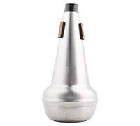 Tissting Tenor Trombone Practice Mute, Aluminum Alloy Lightweight Silencer, Sound Reduction Accessory for Home Musical Instrument Use Without Disturbing